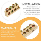 4Pcs Copper Ground Neutral Bars Distribution Wire Terminal Block Electrical Grounding Bars Insulated Screw Terminal Connector