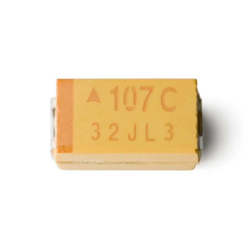 5pcs/lot 10V 16V 100uF 6032 Type C Chip Tantalum capacitor TAJC107K010RNJ TAJC107K016RNJ 107C 107A New original