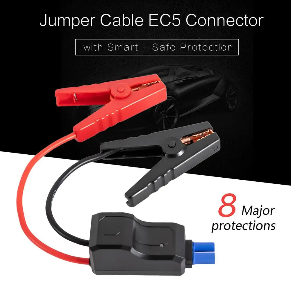 Car Emergency Power Relay Battery Jump Cable Connection Line Jumper Cable Crocodile Clip Connector Car Automotive Accessories
