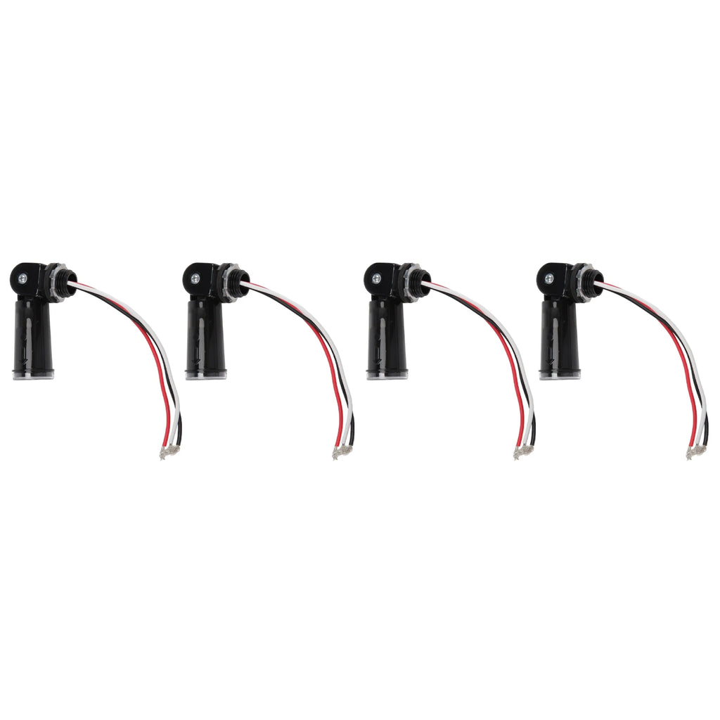 A78I 4Pack,Dusk to Dawn/Day Night Sensor, Photoelectric Switch, Photo Cell Sensor,IP65 Waterproof Photocell for Outdoor Light