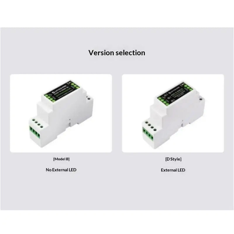 RS232 to RS485 Converter 1 Set Isolated Static Protection Industrial Adapter for Industrial Automation Communication
