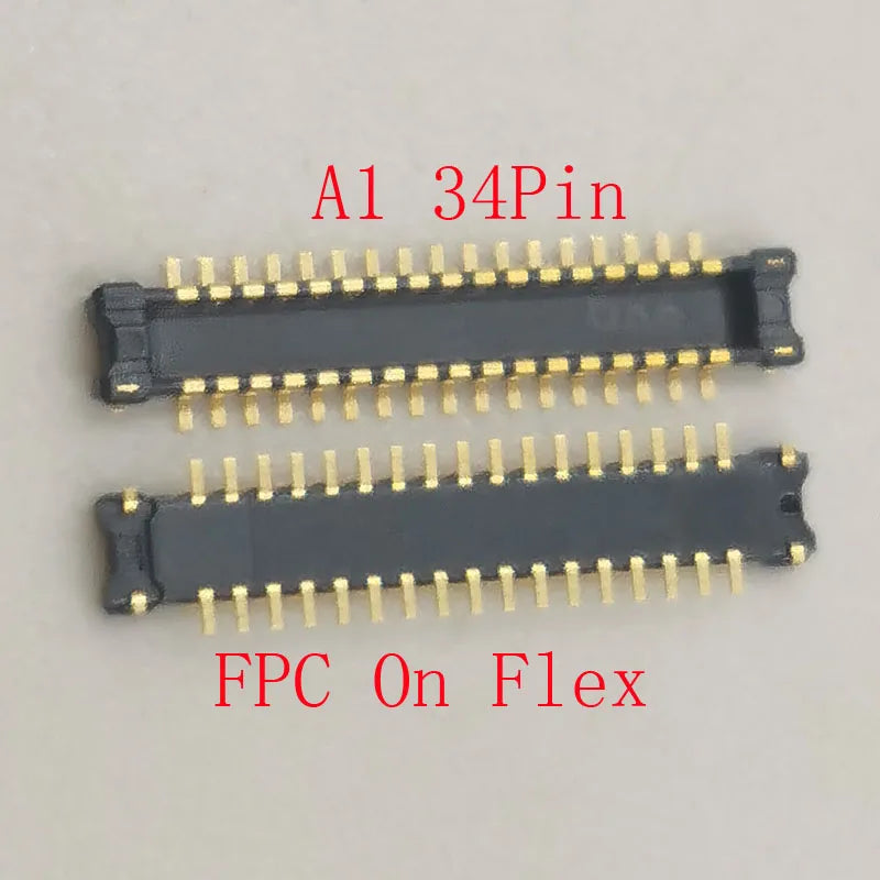 2-10Pcs Lcd Display Screen Flex FPC Connector Plug For Samsung Galaxy G5700 G570 J7 J5 Prime G610F G6100 ON5 2016 J727 34 Pin