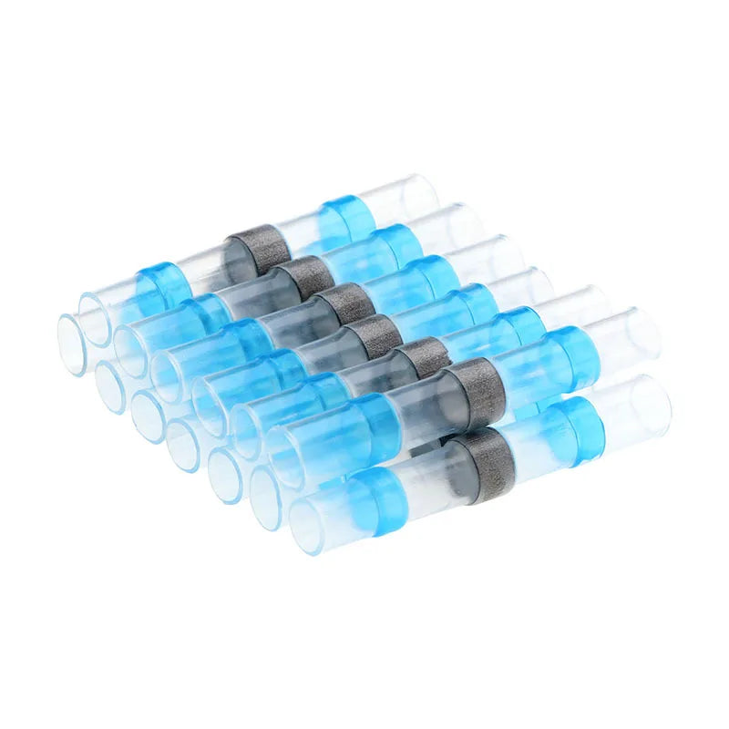 100-1000pcs Heat Shrink Solder Seal Wire Connectors Kit Waterproof Butt Electrical Terminals Insulated Shrinkage Sleeve Splice