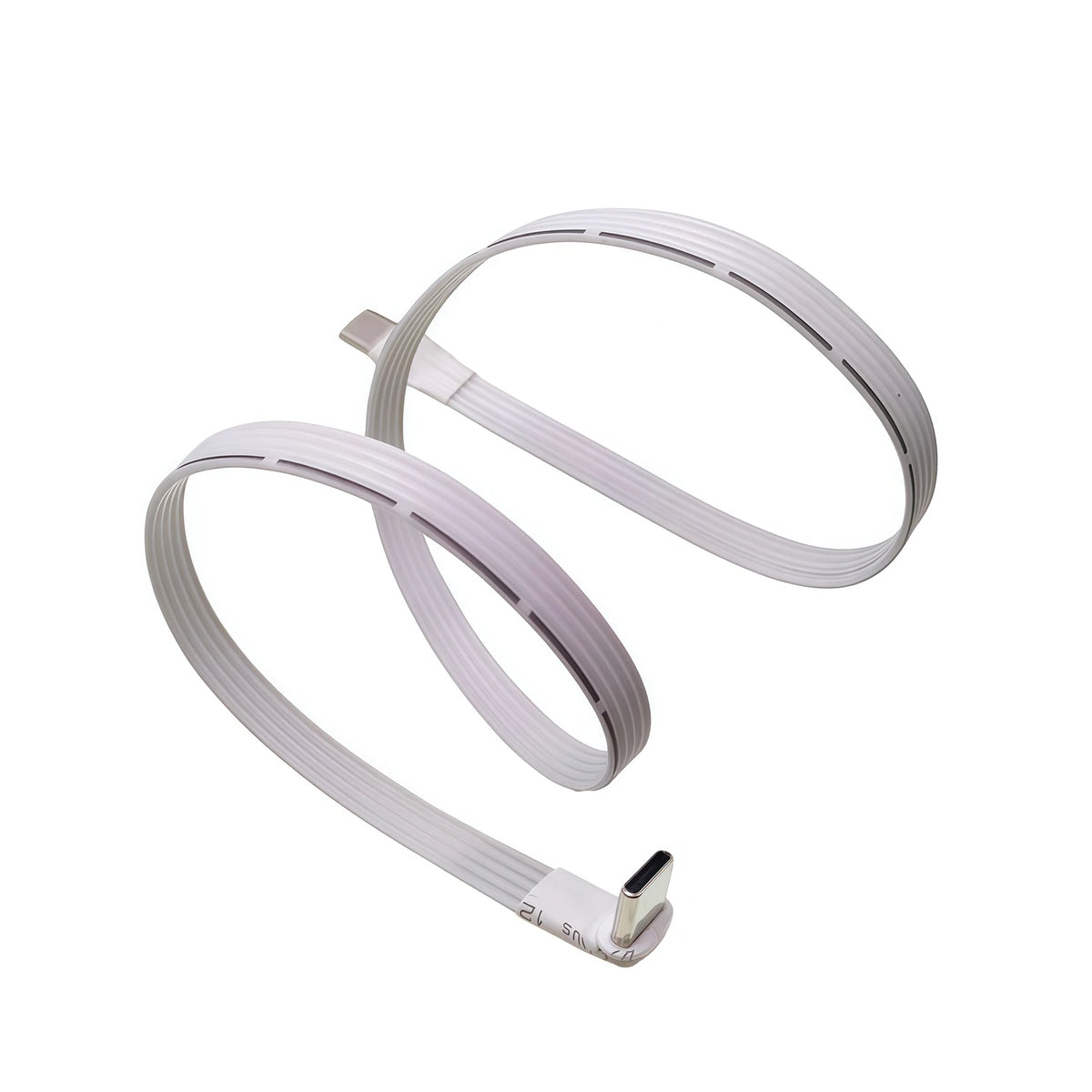 5CM 10CM 30CM USB 2.0 Type-C Flat Cable Extension FPC Cable USB 2.0 USB-C 90° Up/Down Angled Plug 5CM-1M