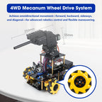 ACEBOTT ESP32 Programmable Robot Car Kit for Arduino Smart Robot Car Set for Learning Education Kits Stem Toys