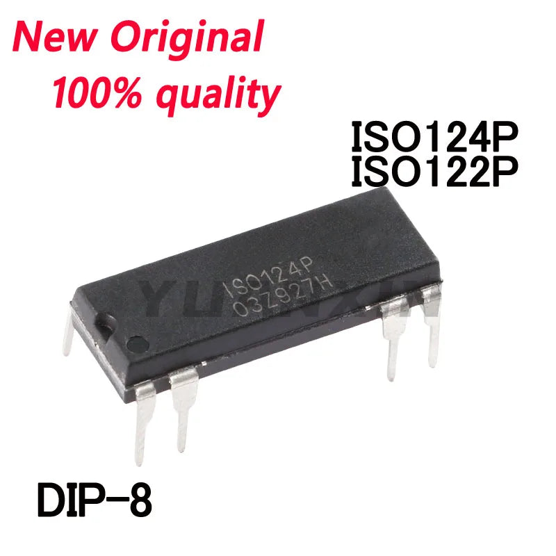 （1/pieces） New Original ISO124P ISO122P IS0124P IS0122P DIP-8 High precision isolation amplifier chip In Stock
