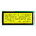 5V Larger LCD 2004 20x4 Largest Character English And Russian Cyrillic Font Yellow/Gray/Blue Screen 204 Display HD44780