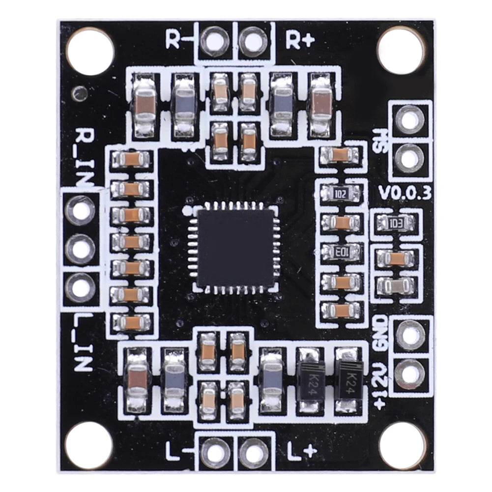 PAM8610 Digital Audio Amplifier Board 2x15W Ultra-Thin Amplifier Board Class D Dual Channel