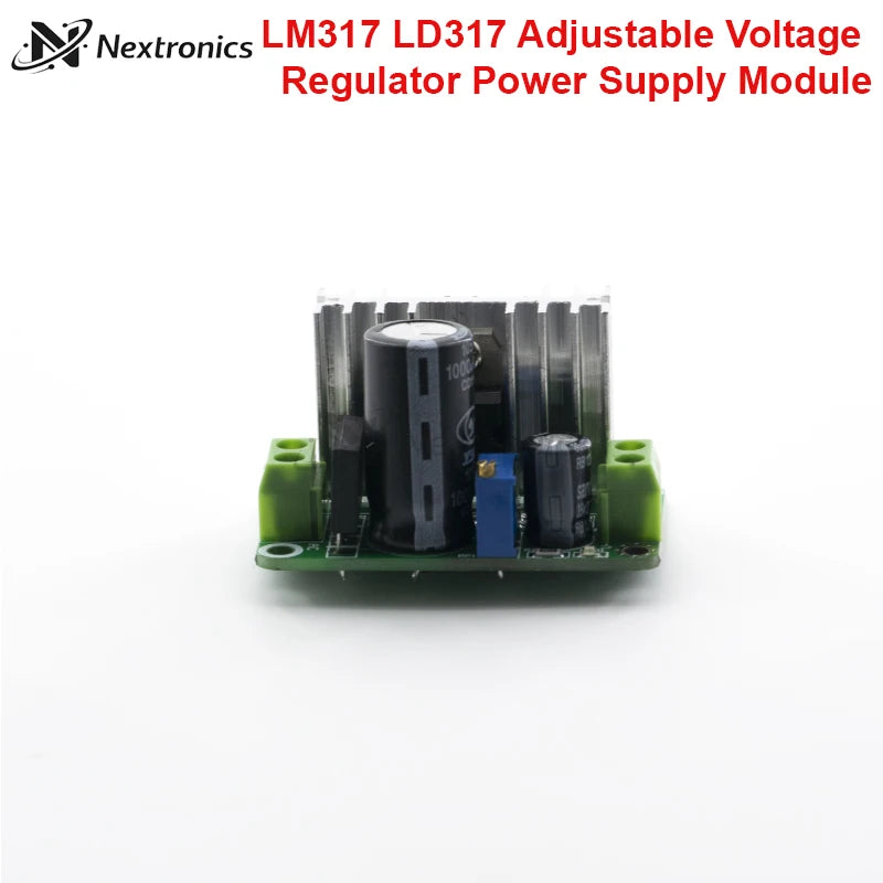 1PCS LM317 LD317 Adjustable Linear Voltage Regulator Power Supply Module Step Down with Rectifier Filter