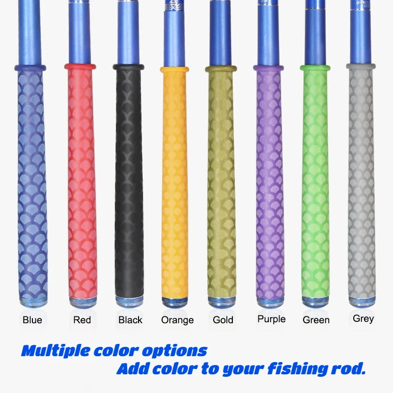1m/pc﻿ Fish Scale Anti-slip Heat Shrink Tube Dia.15~45mm 2:1 Non-slip Handle Repair Electrical Cable Insulation Fishing Rod Wrap