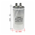 CBB65 full-automatic washing machine start capacitance 450V 8.5UF 10UF 12UF 13UF 15UF 16UF Single insert