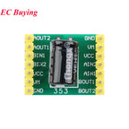1Pc-10Pcs A4950 TB6612 AT8236 Dual CH Motor Drive Module Super L298N DC Brushed Forward Reverse PWM Stepless Speed Control Board