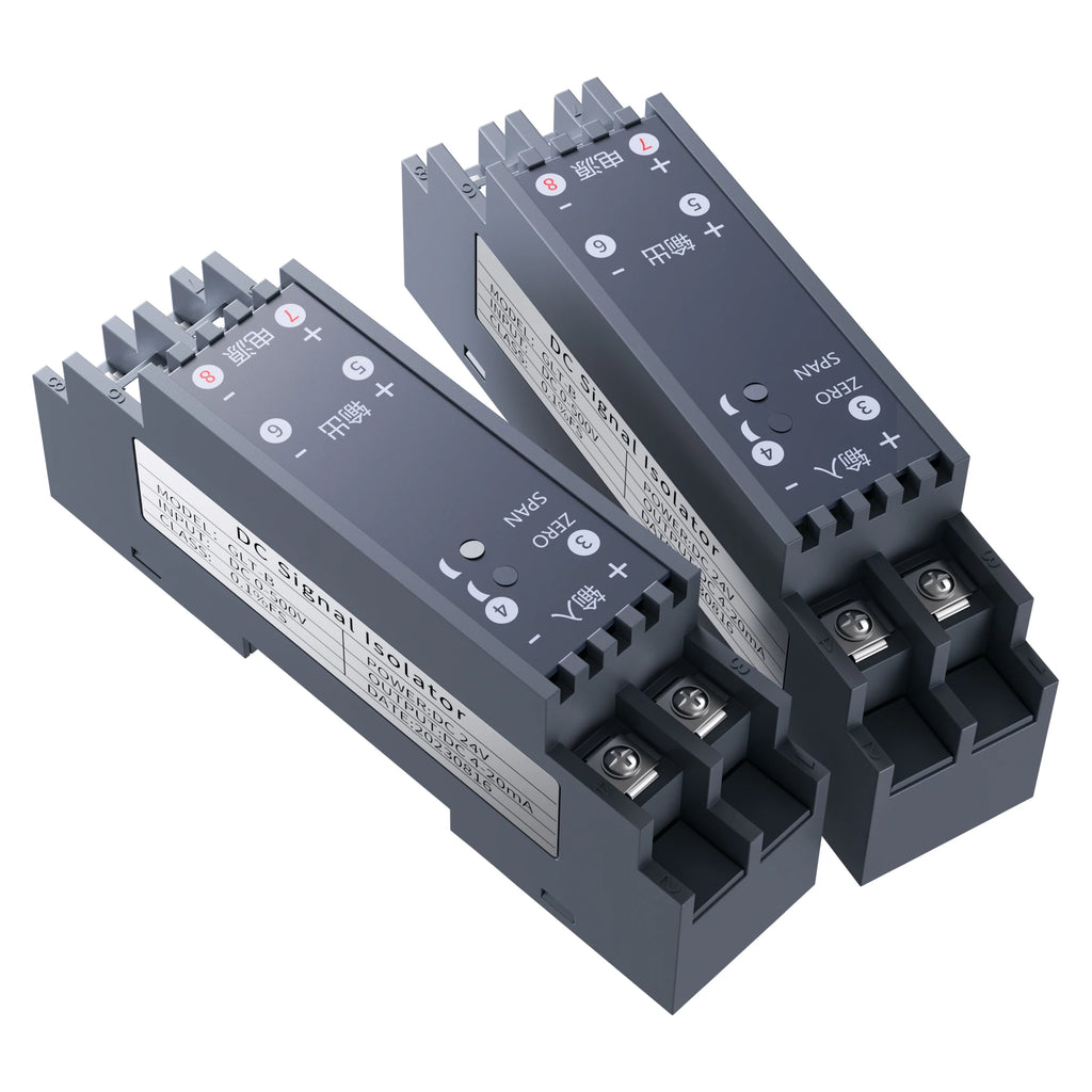 DC signal converter 4-20mA 0-10V 2000V 20mA 75mV Signal transmitter Current Voltage Transducer