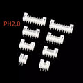50/100PCS JST PH2.0mm Wire Connector Male Housing 2mm Pitch 2/3/4/5/6Pin 2.0mm Male Plug Plastic Shell Pin Header