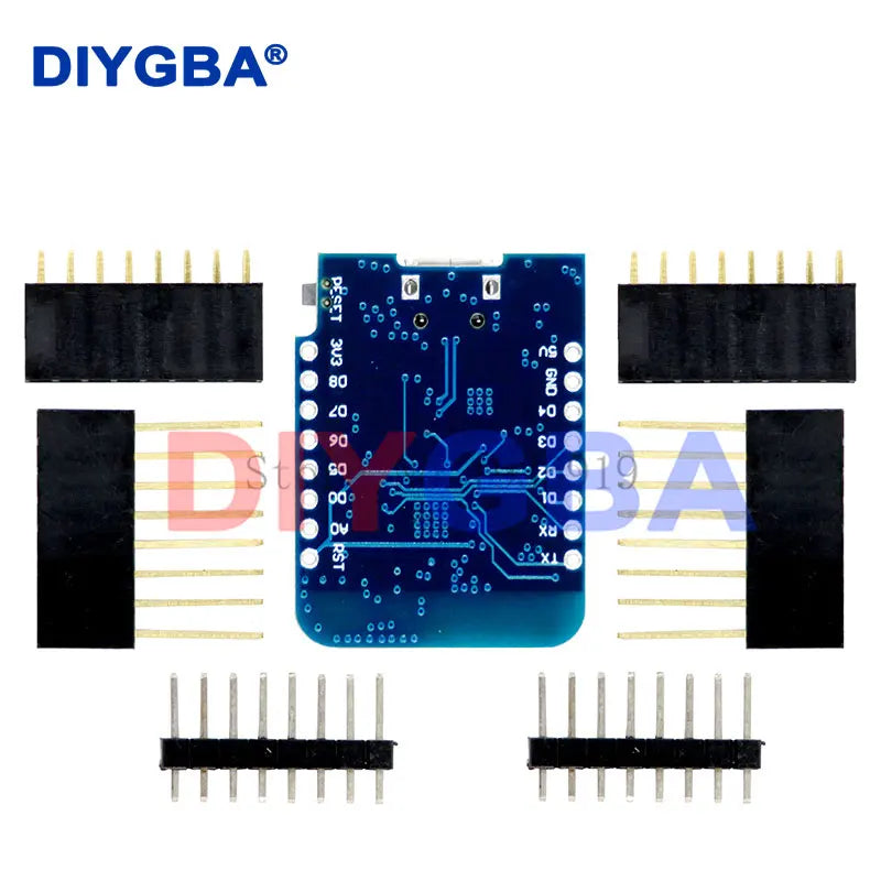 WEMOS D1 Mini Pro 4M 16M Bytes External Antenna Connector NodeMCU Based ESP8266 ESP-8266EX CP2104 WIFI Development Board Micro