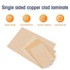 1PCS Single-sided Fiberglass FR4 PCB Board Copper Plate Kit 7x10cm 10x15cm 12x18cm 15x20cm 20x30cm Prototype Pcb Breadboard