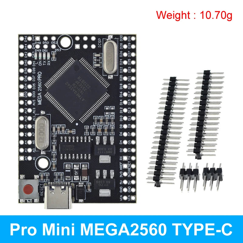 TZT Mega2560 ATMEGA16U2 / Pro Mini MEGA 2560 Mega+WiFi R3 ATmega2560 CH340G For Arduino Mega R3 Development Board ESP8266