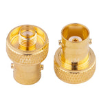2PCS SMA Male Female to BNC Male Female adapter For Wireless LAN Devices Coaxial cable WiFi Ham or Handheld Radios