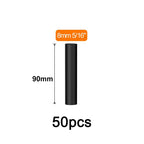 5 Sizes 90mm/3.54inch Heat Shrink Tubing Kit 75 Pcs 4:1 Ratio Adhesive Lined Dual Wall Tube Marine Grade Heatshrink Wrap Tubes