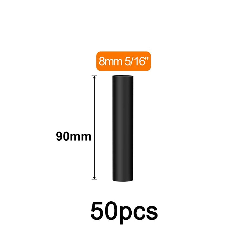 5 Sizes 90mm/3.54inch Heat Shrink Tubing Kit 75 Pcs 4:1 Ratio Adhesive Lined Dual Wall Tube Marine Grade Heatshrink Wrap Tubes