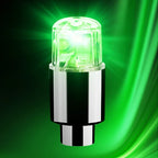 2/4Pcs Car Hub Ambient Light Bicycle LED Tire Lights Universal Car Neon Lamp Valve Cover Lights Tire Colorful Flashing BulbDecor