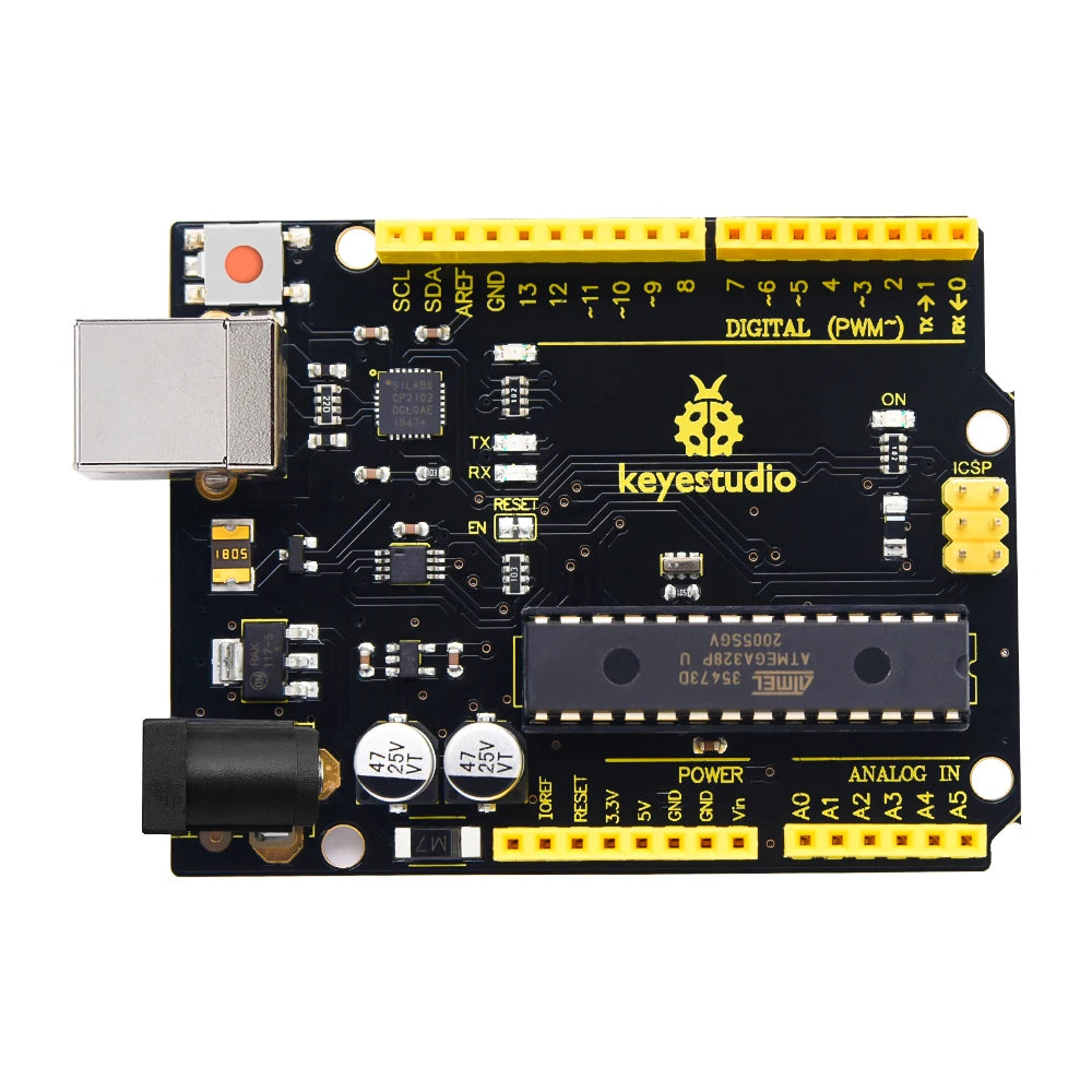 Keyestudio WIFI UNOR3 Development Board ATMEGA16U2/ ATMEGA328P/CP2102 +USB Cable With  Gift Box Compatible With Arduino Uno R3