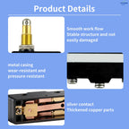 10Pcs SPDT NO+NC Hinge Roller Lever Microswitch Action Switch