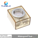 30A-300A Battery Terminal Mount MRBF Waterproof Fuse Block Kit 58V Stud 5/16" Marine Rated Battery Fuse for Boat Truck