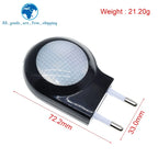 1/3pcs Mini Led Snail Night Light Auto Night Lamp Built-in Light Sensor Control Light Wall Lamp For Baby Kids Bedroom EU Plug