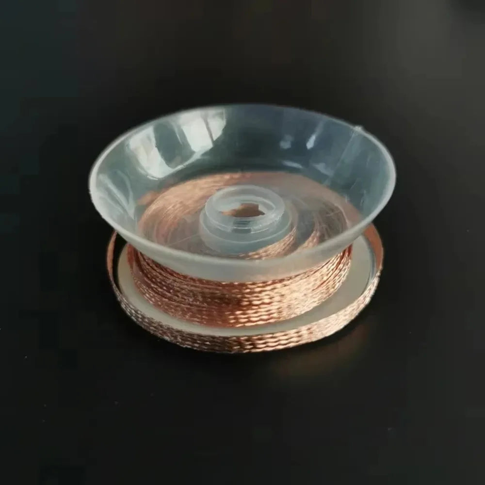 1.0-4.0mm Length Welding Wires Desoldering Mesh Braid Tape Copper Welding Point Solder Remover Wire Repair Tool for Soldering