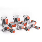 DT04-12P-L012 Waterproof Panel Mount Plug | Deutsch DT Series for Automotive Motor Wiring & Harsh Environments