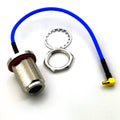 MMCX Male Plug to N Female Bulkhead  RG405 Semi Flexible Low Cable 50ohm