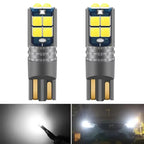 2pcs High Quality T10 W5W Super Bright Car Interior Reading Dome Light Marker Lamp 168 194 LED Auto Wedge Parking Bulbs Orange