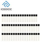 1-100pcs DS18B20 DS18B TO-92 Chip Programmable Digital Thermometer Temperature Sensor Temperature Acquisition TO-92
