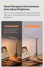 Baseus Desk Lamp 180° Foldable LED Table Lamp Rechargeable Auto Dimming Smart Eye Protection Study Reading Room Night Light Lamp