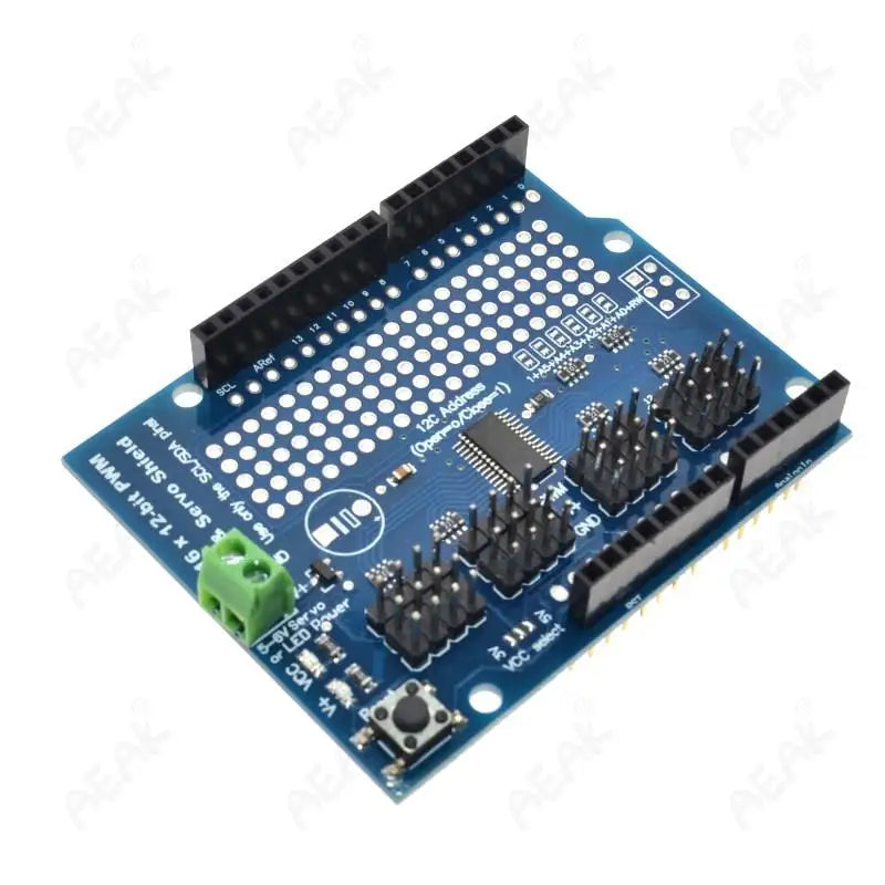 IIC I2C TB6612 Mosfet Stepper Motor PCA9685 PWM Servo Driver Shield V2 For Arduino Robot PWM Uno Mega R3 Replace L293D
