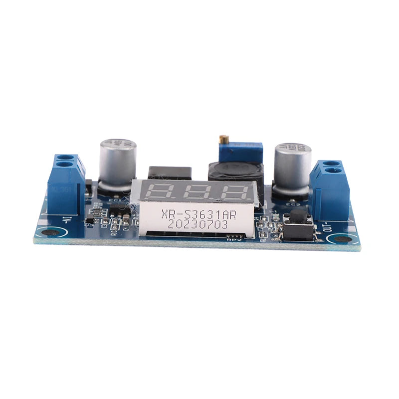 LM2596 DC-DC Adjustable Step-down Module With Digital Display Voltmeter Display LM2596S Voltage Regulator