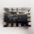 Three Phase Solid State Relay  DC Control AC 380V 3f SSR 40DA 10DA 25DA 80DA 100DA Module 3-32VDC Input 24-480VAC Load