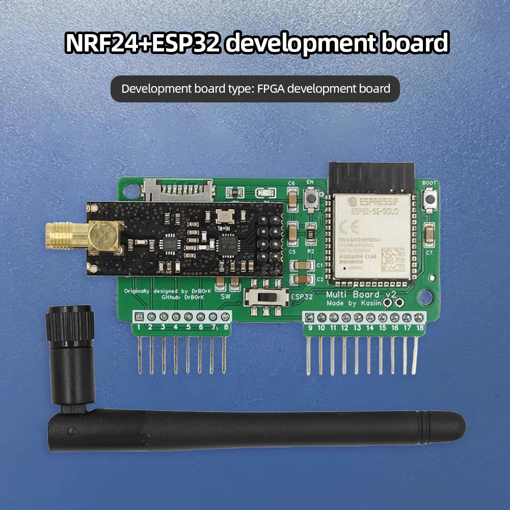 For Flipper Zero WiFi Multiboard NRF24+ESP32 Development Board Demo Board GPIO CC1101 Mouse Module For Flipper Zero Modification