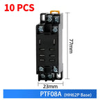 10pcs Small Intermediate Relay AC 220V DC C24 HH52P HH53P HH62P HH63P LED  General Mini Electromagnetic Relay Wholesale