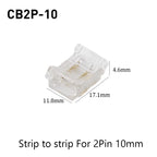 SMD Crystal Joint 2 3 4 5Pin LED Wire Connectors Solderless For 5mm 8mm 10mm Quick Terminal Block Strip Light Wire Connection