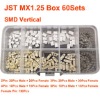 JST Box SH1.0/MX1.25/PH2.0/XH2.54/VH3.96/SM2.54/SYP Pitch Connector Terminal Kit SMD/Straight/Right Angle Type DIY