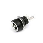 5/10Pcs 5A 30V DC Power Supply Jack Socket Female Panel Mount Connector 5.5 2.1mm Plug Adapter 2 Terminal Types 5.5x2.1 DC-022B