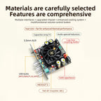 XY-T6001P Mono 600W Amplifier Board TPA3255 DC 19-51V TWS True Wireless Bluetooth 5.0 AUX USB APP Control for Car Home Audio DIY