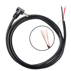 90 Degree Right Angle DC Power 5.5mm 2.1mm Barrel Male Plug Connector to Pigtail Cable for 5050 3528 LED Strip Light CCTV Camera
