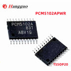 5-100PCS/Lot Original PCM5102APWR PCM5102APW PCM5102A PCM5101APWR PCM5101A PCM5101 TSSOP-20 digital-to-analog converter IC chip