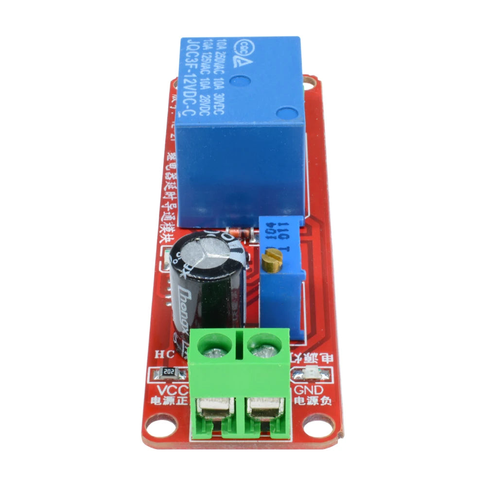 DC 5V 12V Time Delay Relay NE555 Time Relay Shield Timing Relay Timer Control Switch Car Relays Pulse Generation Duty Cycle