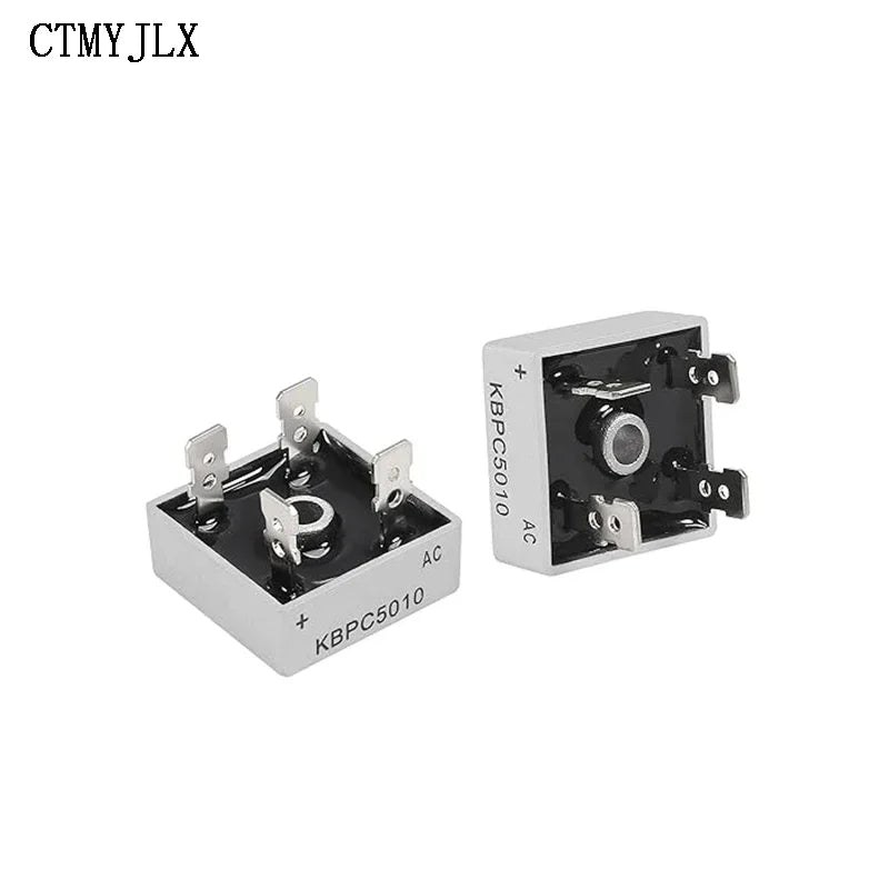 5pcs KBPC5010 Diode Bridge Rectifiers Diodes 50A 1000V KBPC 5010 Power Rectifier Diode DIY Electronic Components Kit
