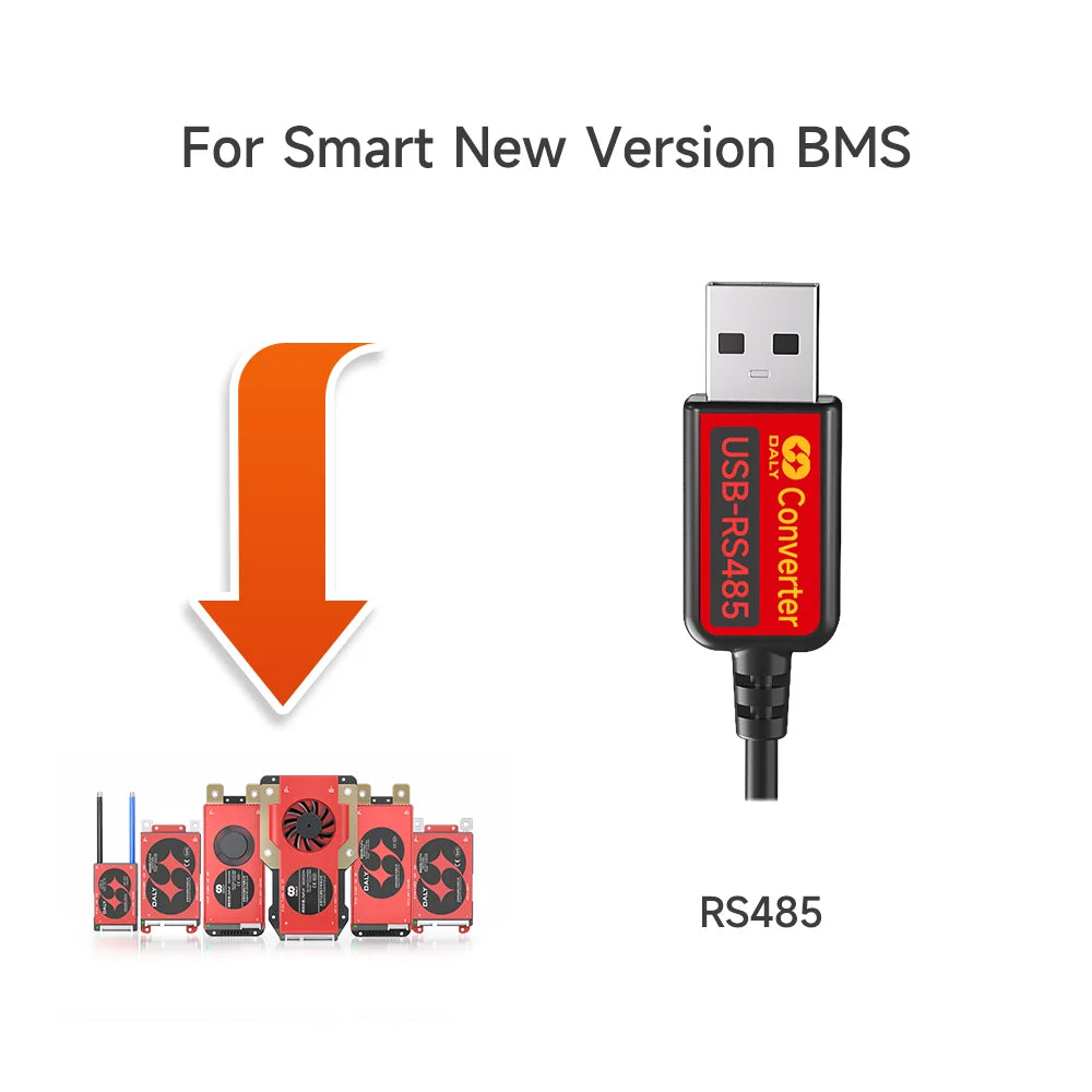 Daly BMS Smart BMS WIFI Module Battery Accessories Parts Bluetooth USB to RS485 to UART Power Dispaly Board Customized OEM