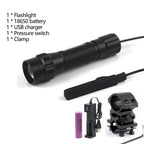 150 Yards Professional Focus Night Vision Hunting Torch 10W IR 850nm/940nm Tactical Infrared Radiation Zoomable LED Flashlight